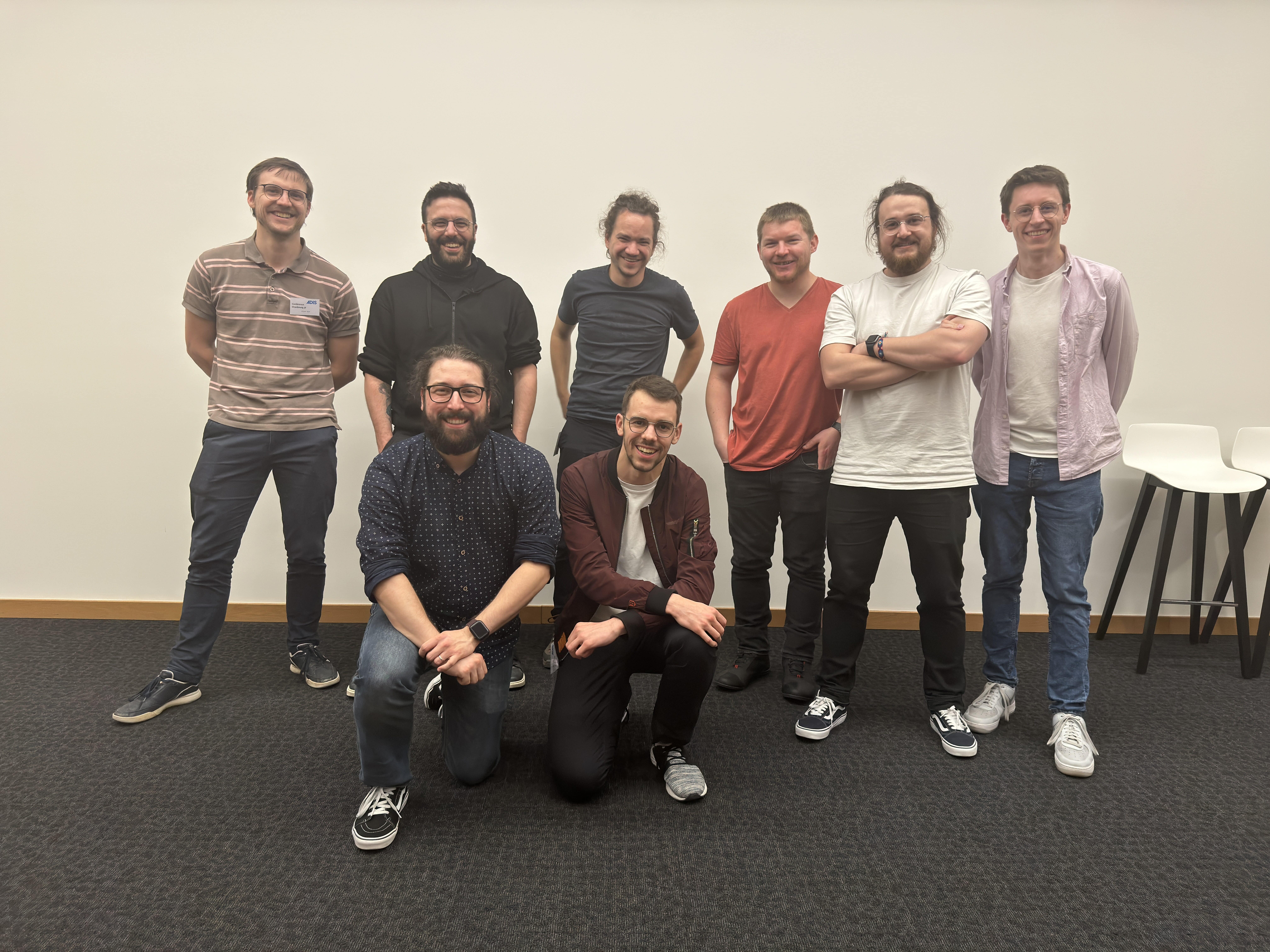 StrasbourgJS Team and Speakers.