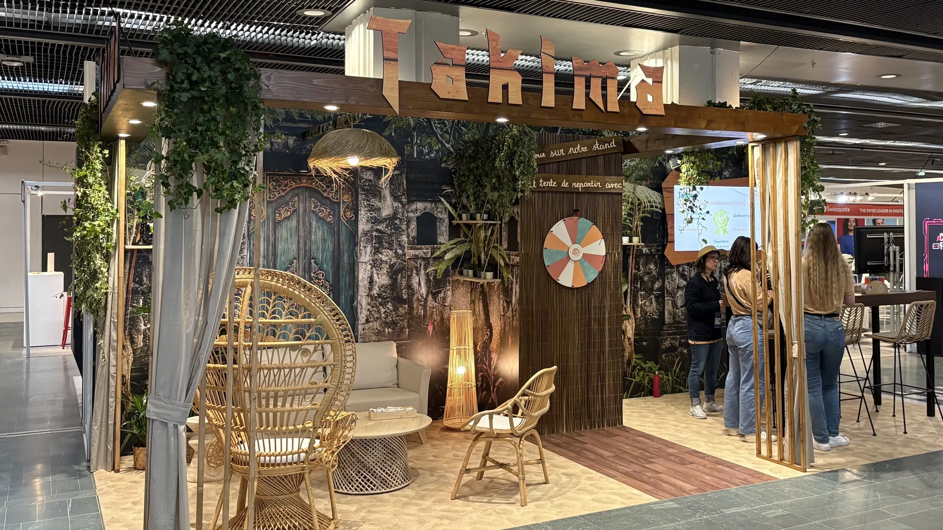 Photo of the Takima stand at Devoxx France 2025.