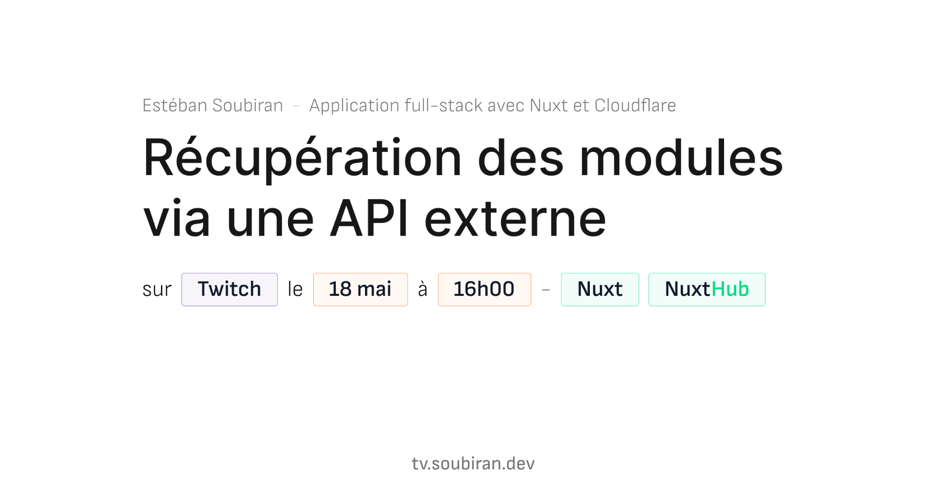 Thumbnail of my fifth live stream.