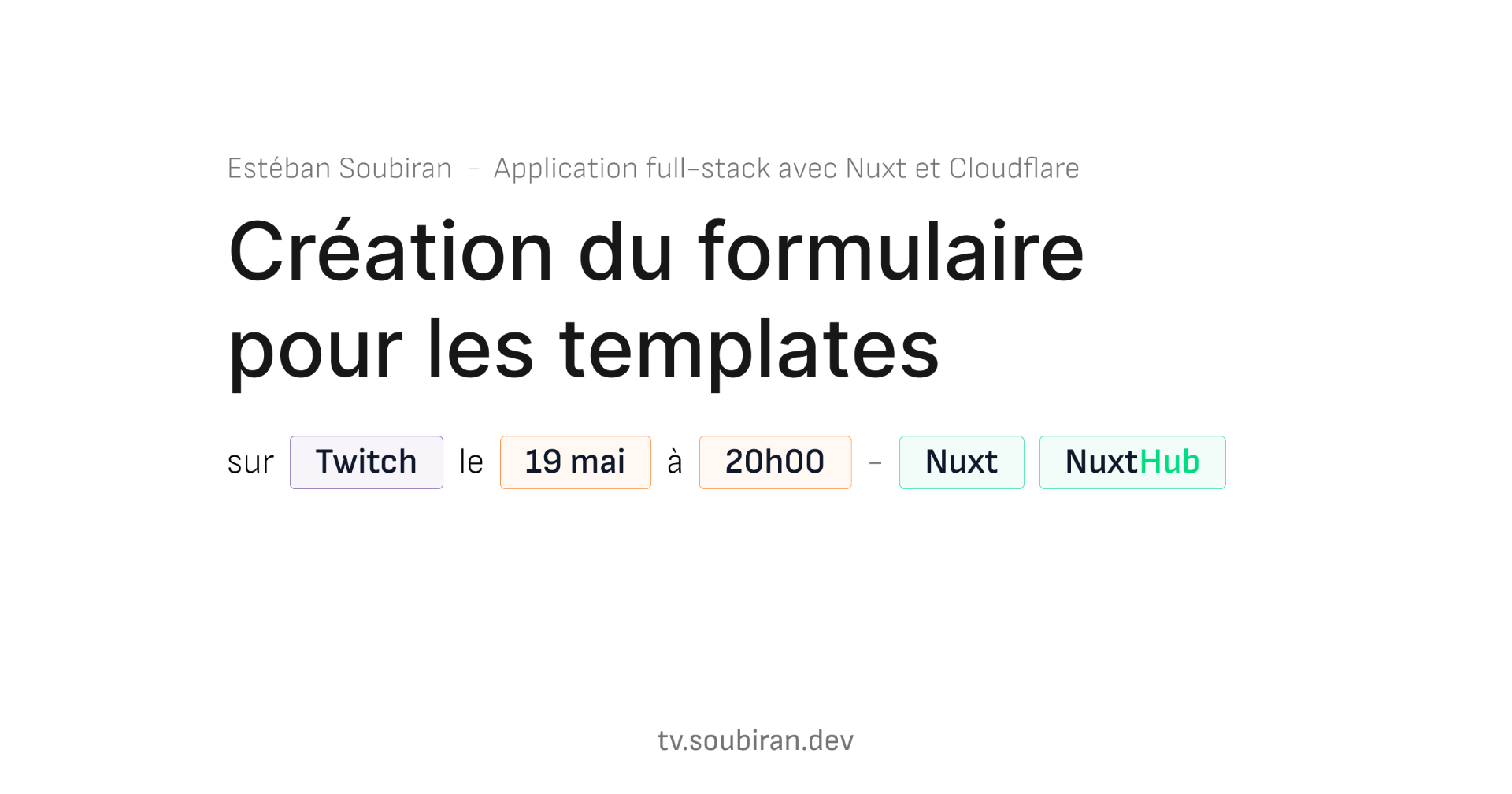 Thumbnail of my sixth live stream.
