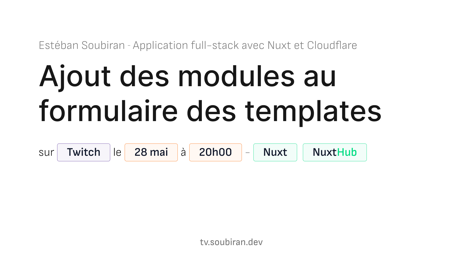 Thumbnail of my ninth live stream.