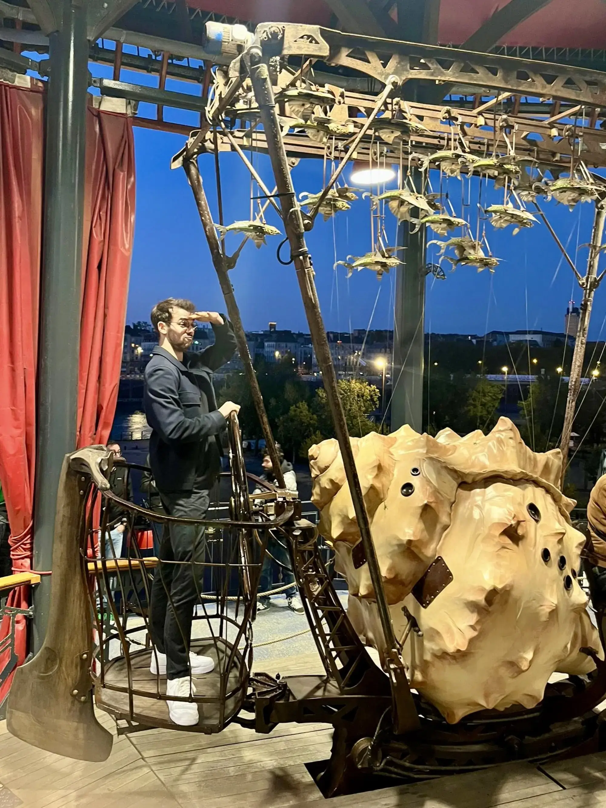 Me, piloting my own marine creature