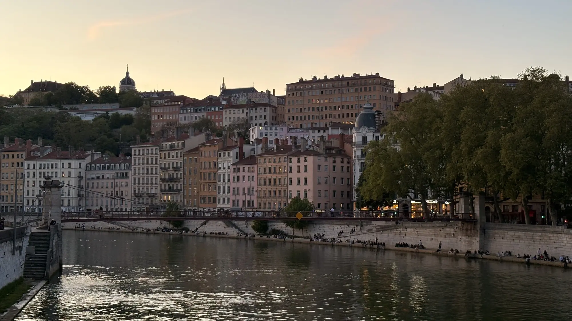 Lyon by night
