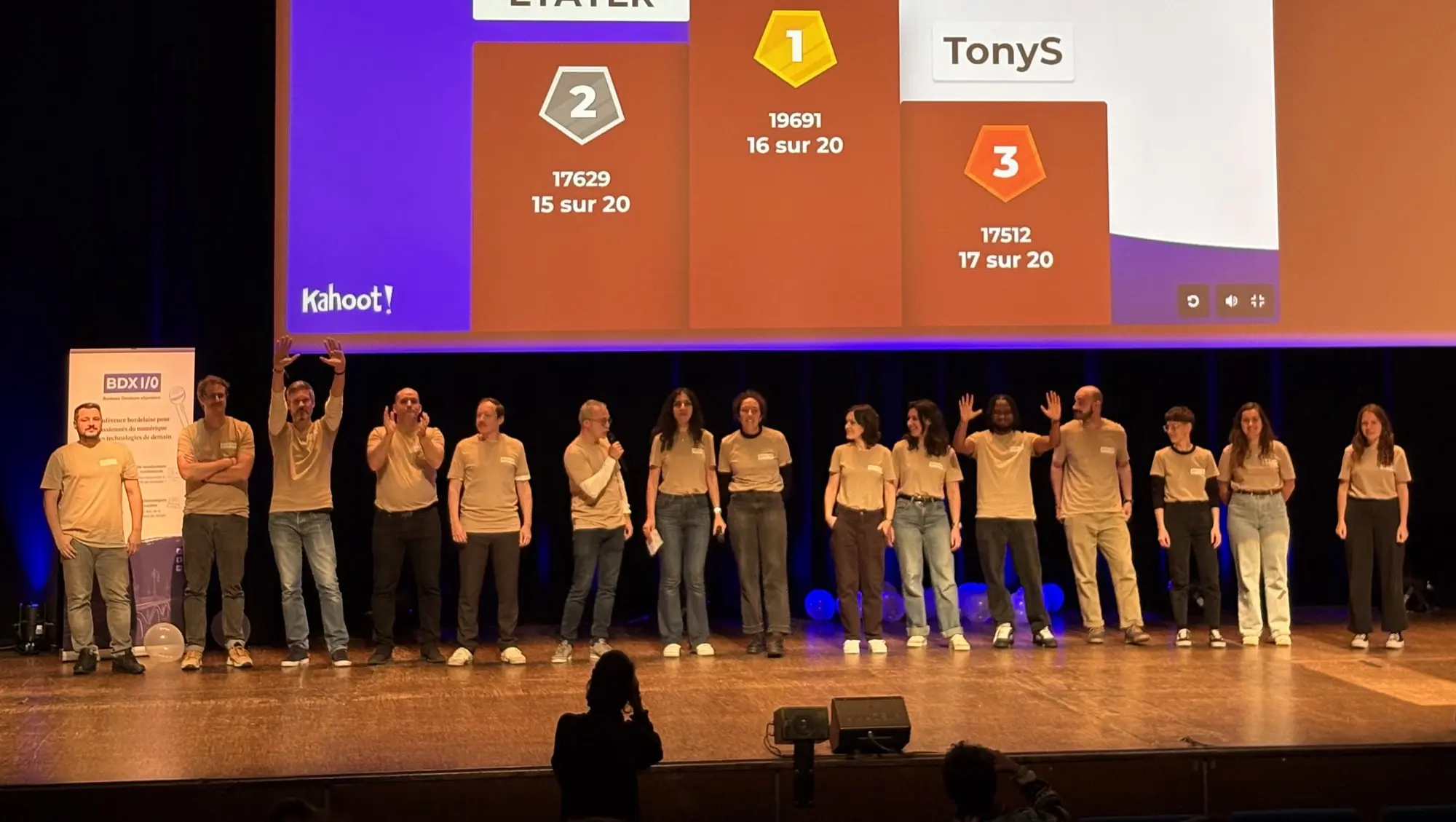 BDX I/O organizers group photo