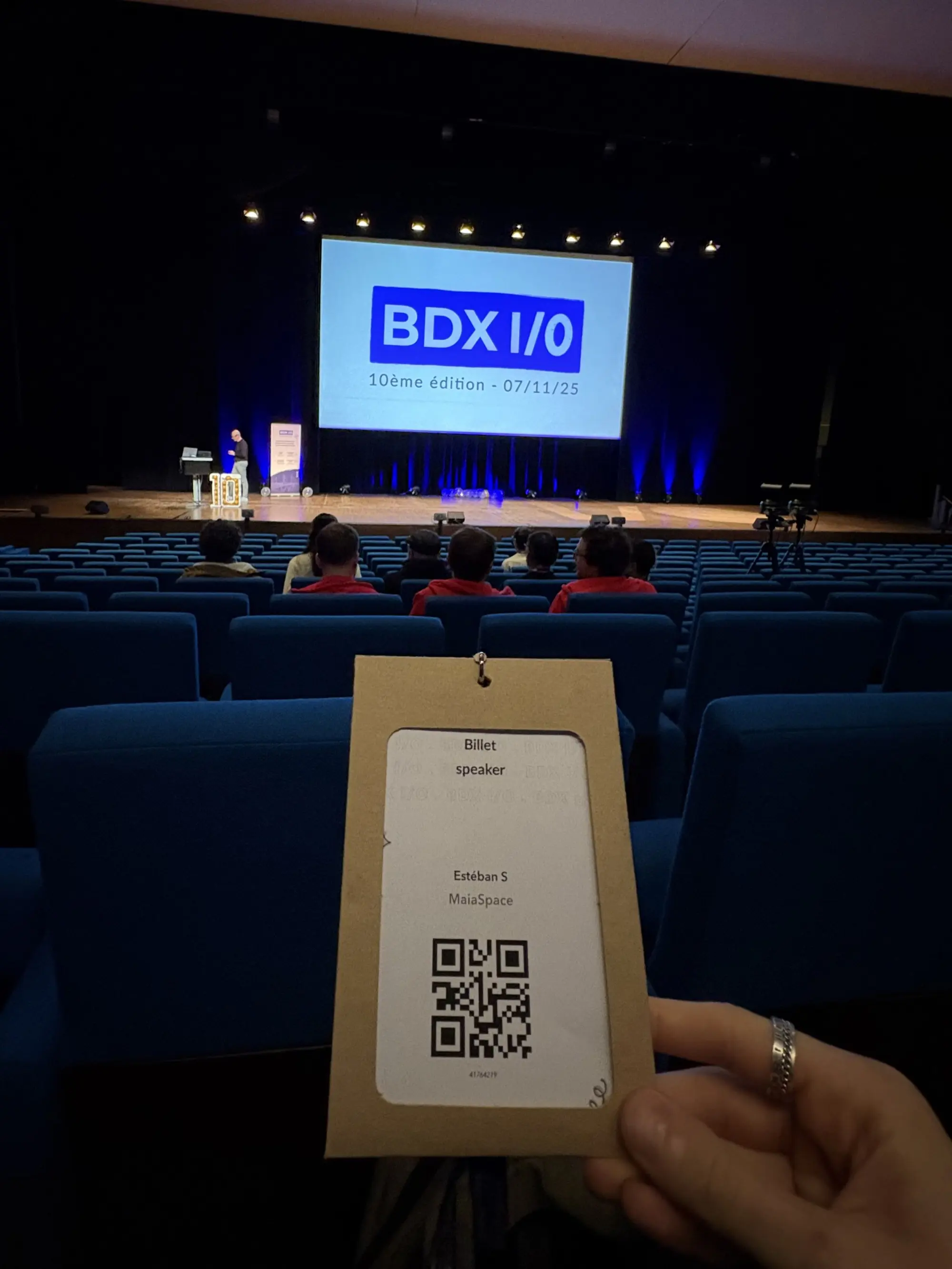 The main stage at BDX I/O