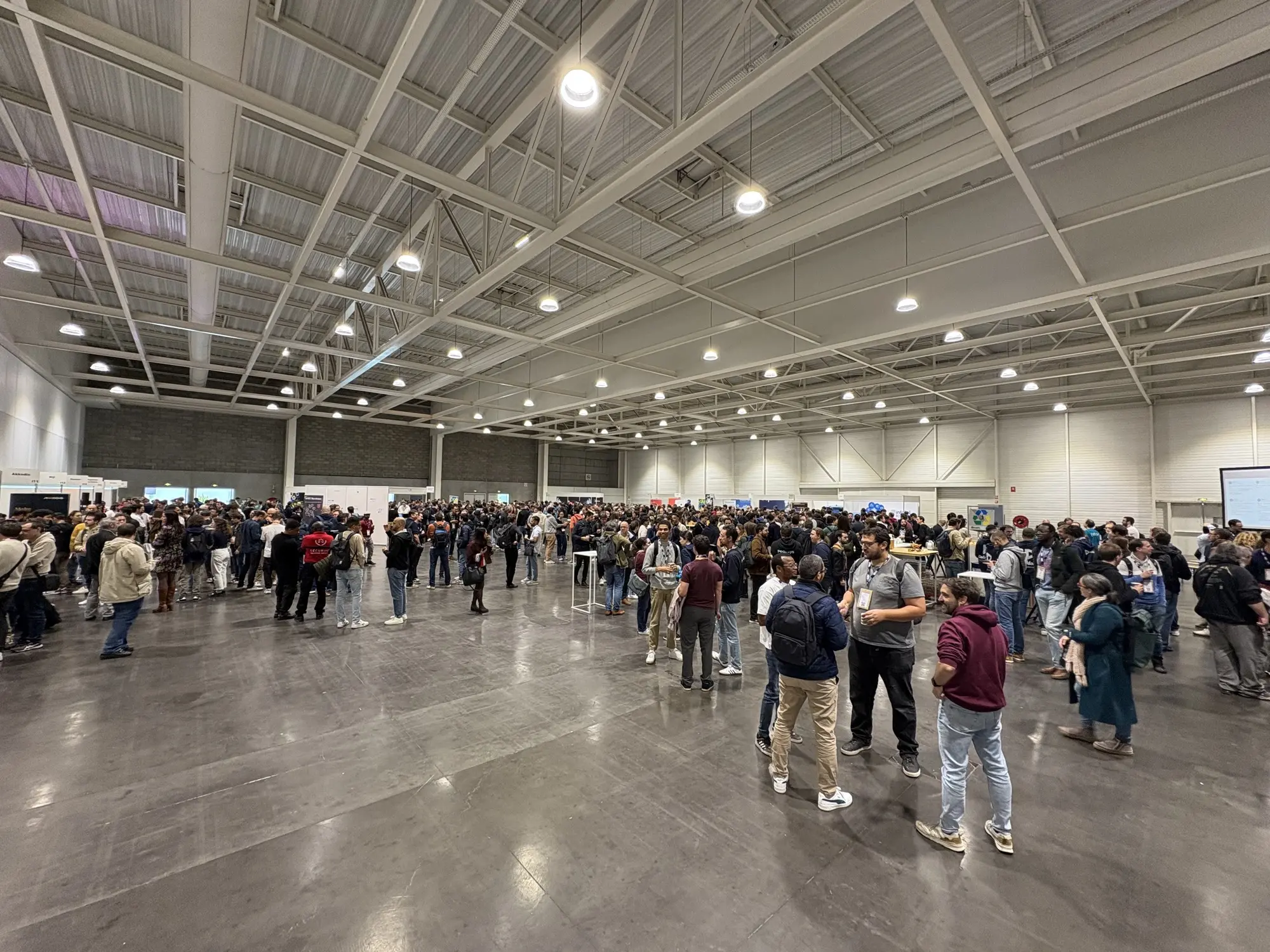 Sponsor and launch area at BDX I/O