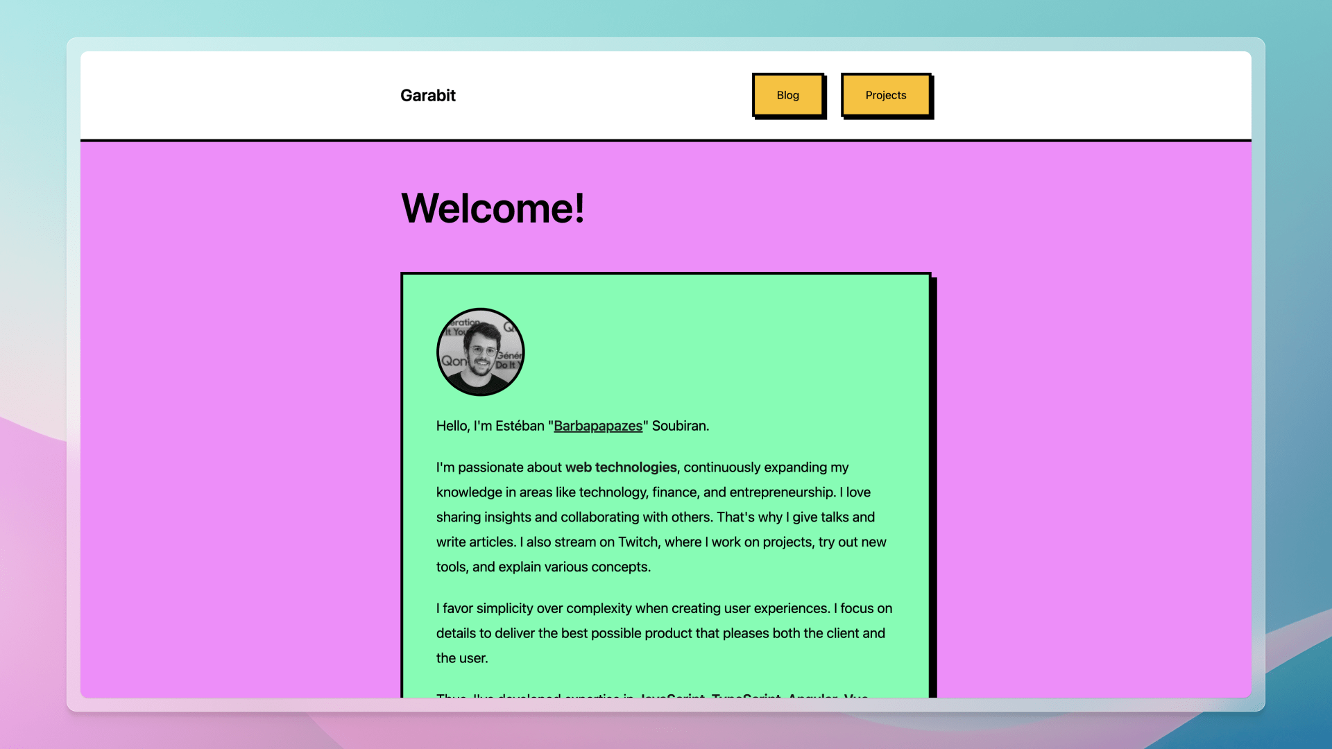 Home Page of our Blog